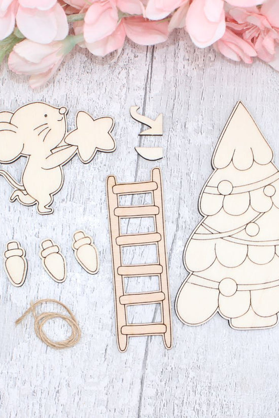 Little Mouse Christmas Slider Set