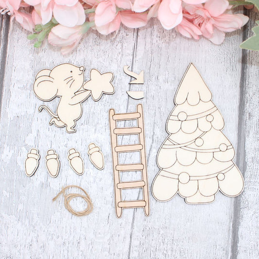 Little Mouse Christmas Slider Set