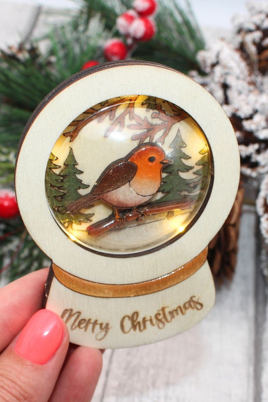 Light up LED SnowGlobe