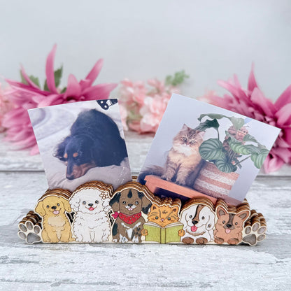 Paws & Memories – Doggy Magnetic Photo Holder