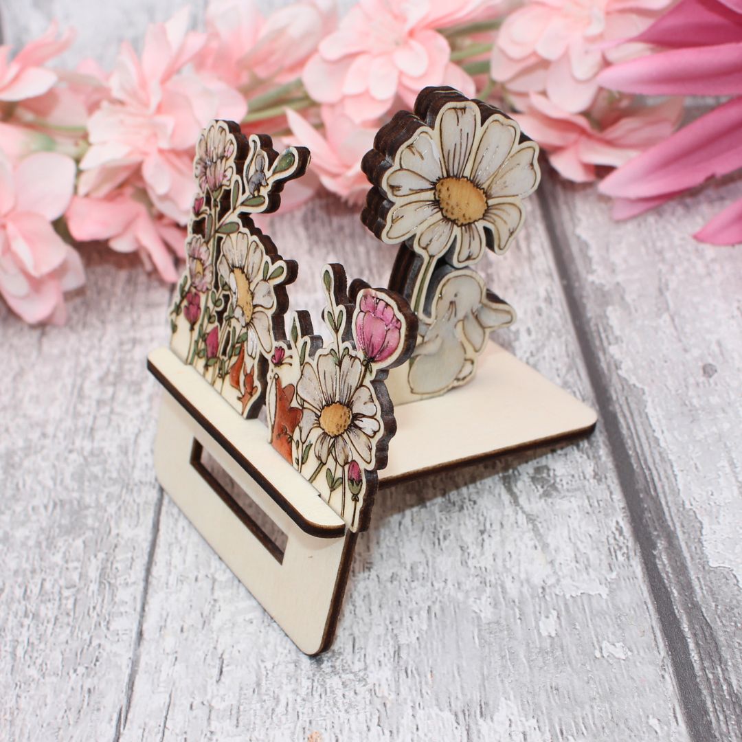 Spring Meadow Mobile Phone Stand - Craft Kit