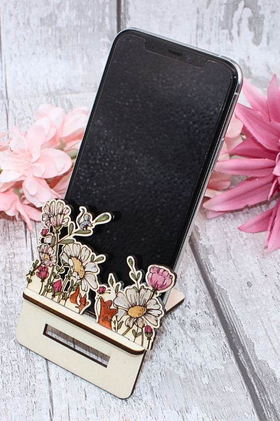 Spring Meadow Mobile Phone Stand - Craft Kit
