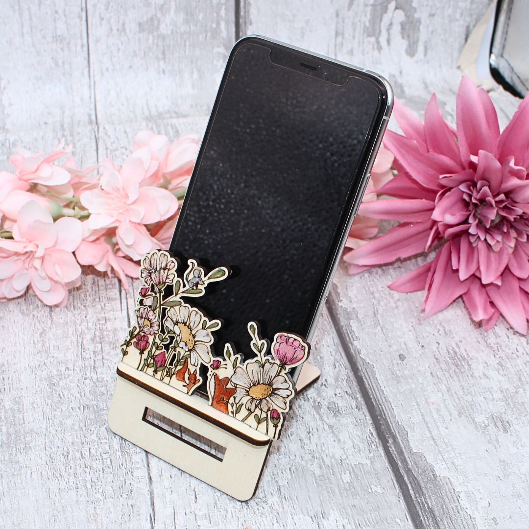 Spring Meadow Mobile Phone Stand - Craft Kit