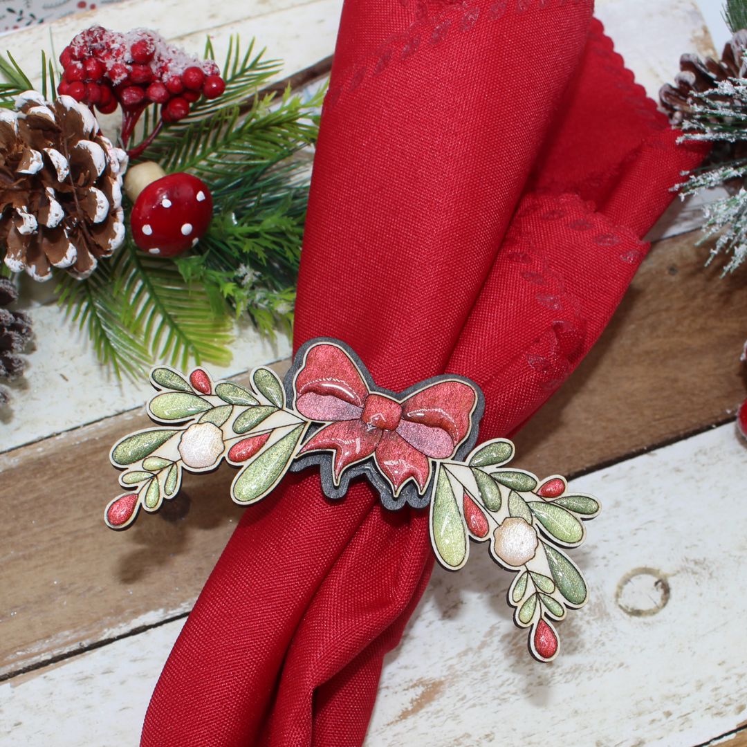 Christmas Napkin Rings - Set of 6 – LMGiftsbyDee