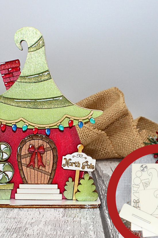 The Christmas Village - All 5 Cabins