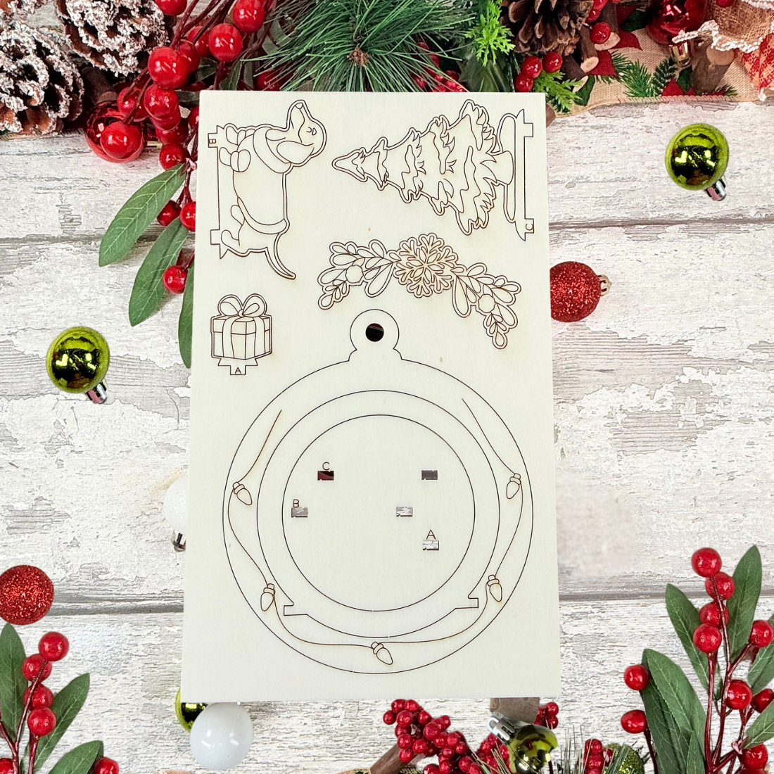 The NuNu – Mini Dachshund 3D Tree Ornament