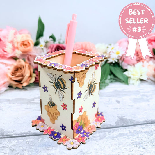 Busy Bee Pencil Holder