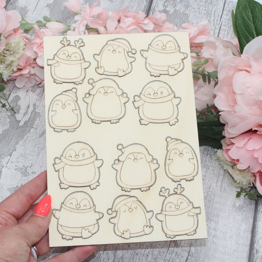 Cutesy Penguin Element Set