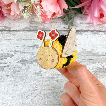 PomPom Bumble Bee Character