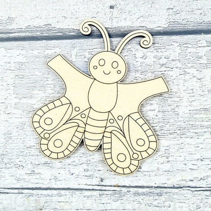 PomPom Butterfly Character