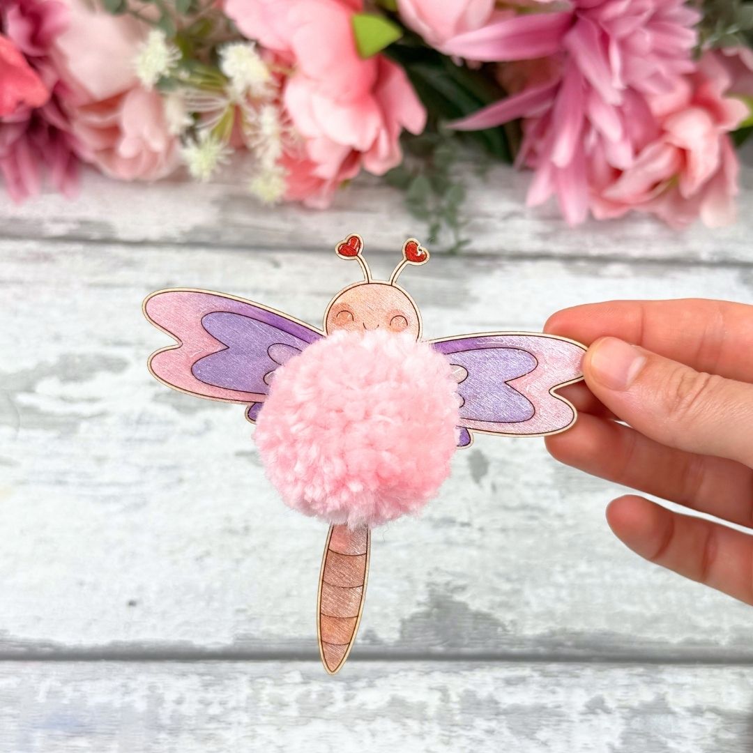 PomPom Dragonfly Character