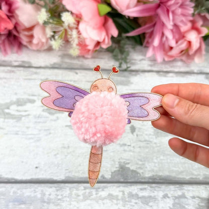 PomPom Dragonfly Character