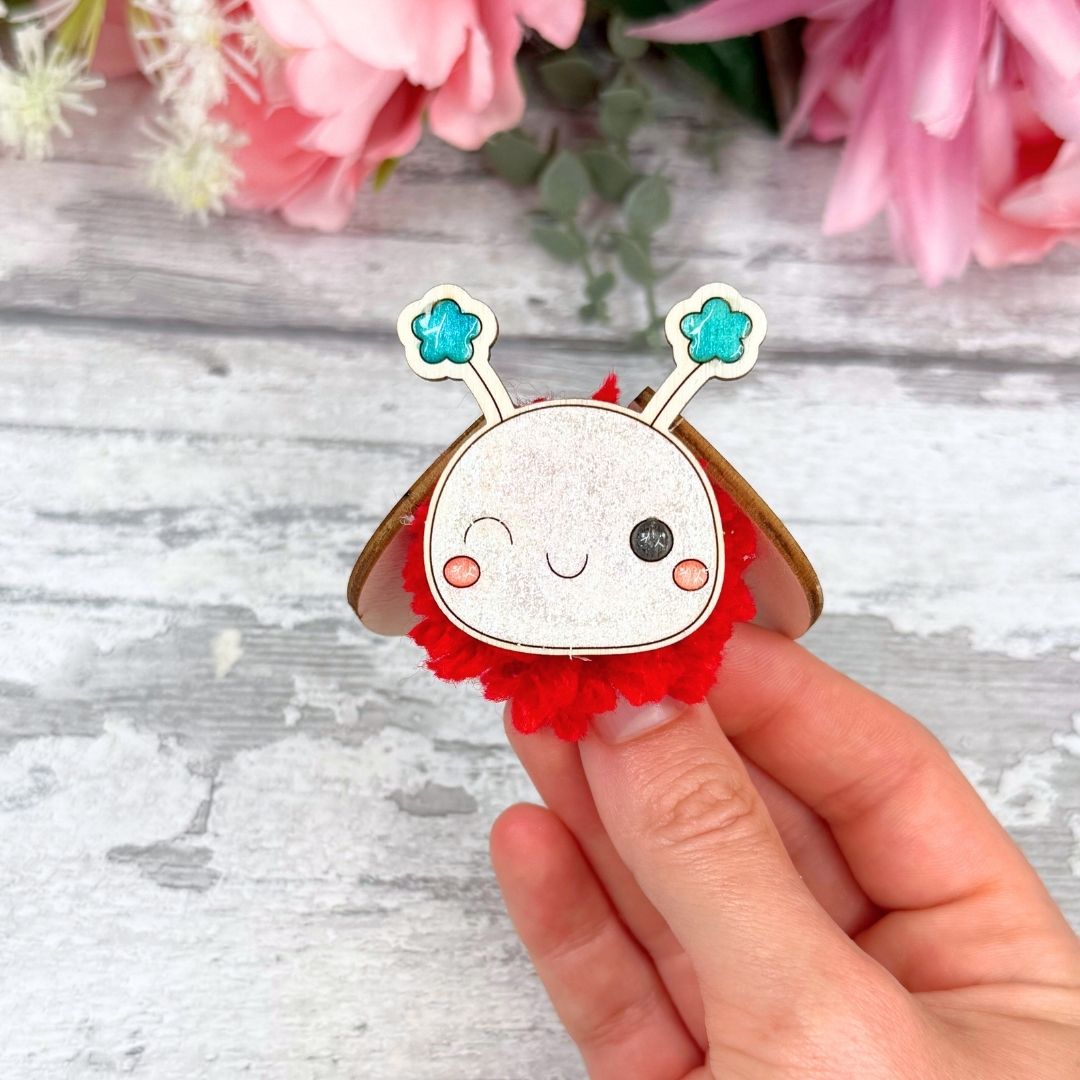 PomPom Ladybug Character