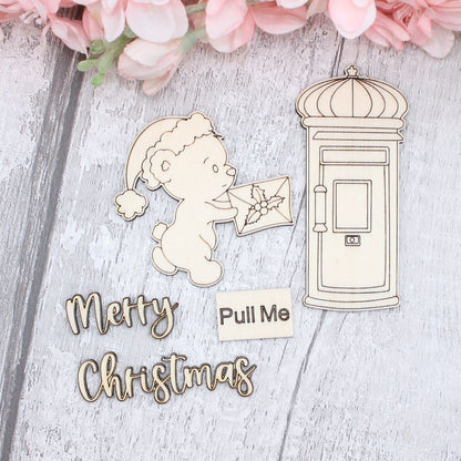 Postbox Teddy Slider Set