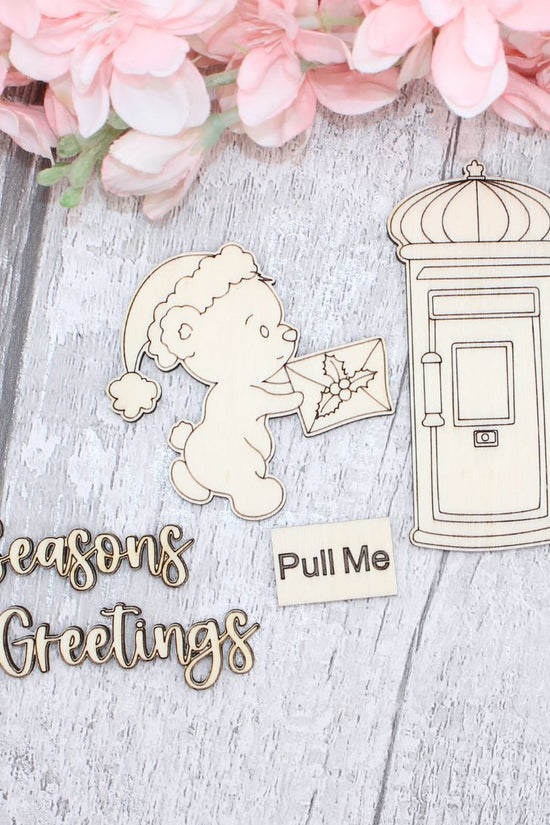 Postbox Teddy Slider Set