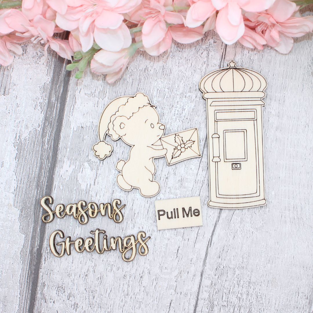 Postbox Teddy Slider Set