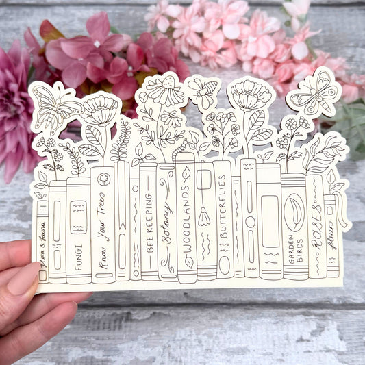 Books & Florals Design – Interchangeable Quote Stand Insert