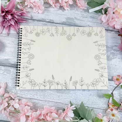 Personalised Floral Recipe Book - (PRE-ORDER)
