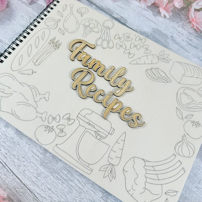 Personalised Savoury Recipe Book - (PRE-ORDER)