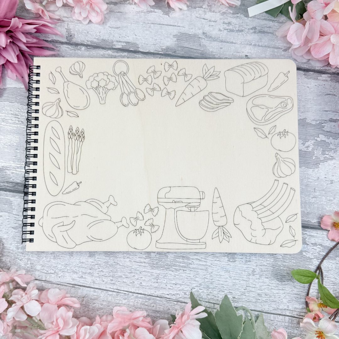 Personalised Savoury Recipe Book Craft Kit - (PRE-ORDER)