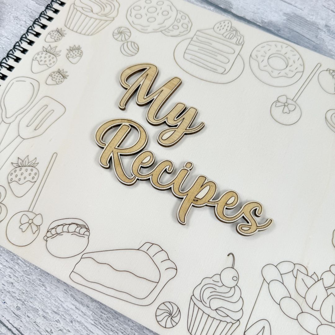 Personalised Sweet Recipe Book - (PRE-ORDER)