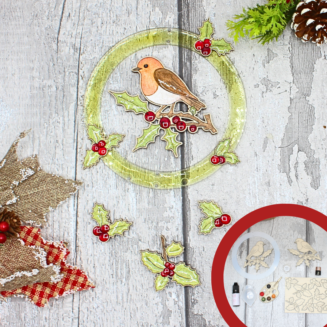 Christmas Robin Windchime Kit