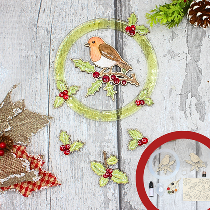 Christmas Robin Windchime Kit