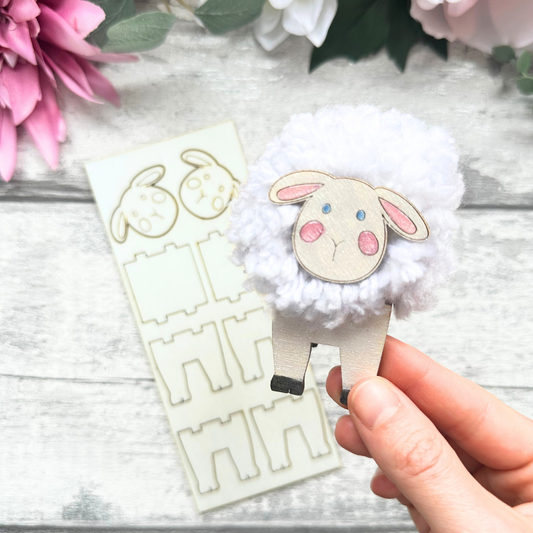 PomPom Sheepy Character