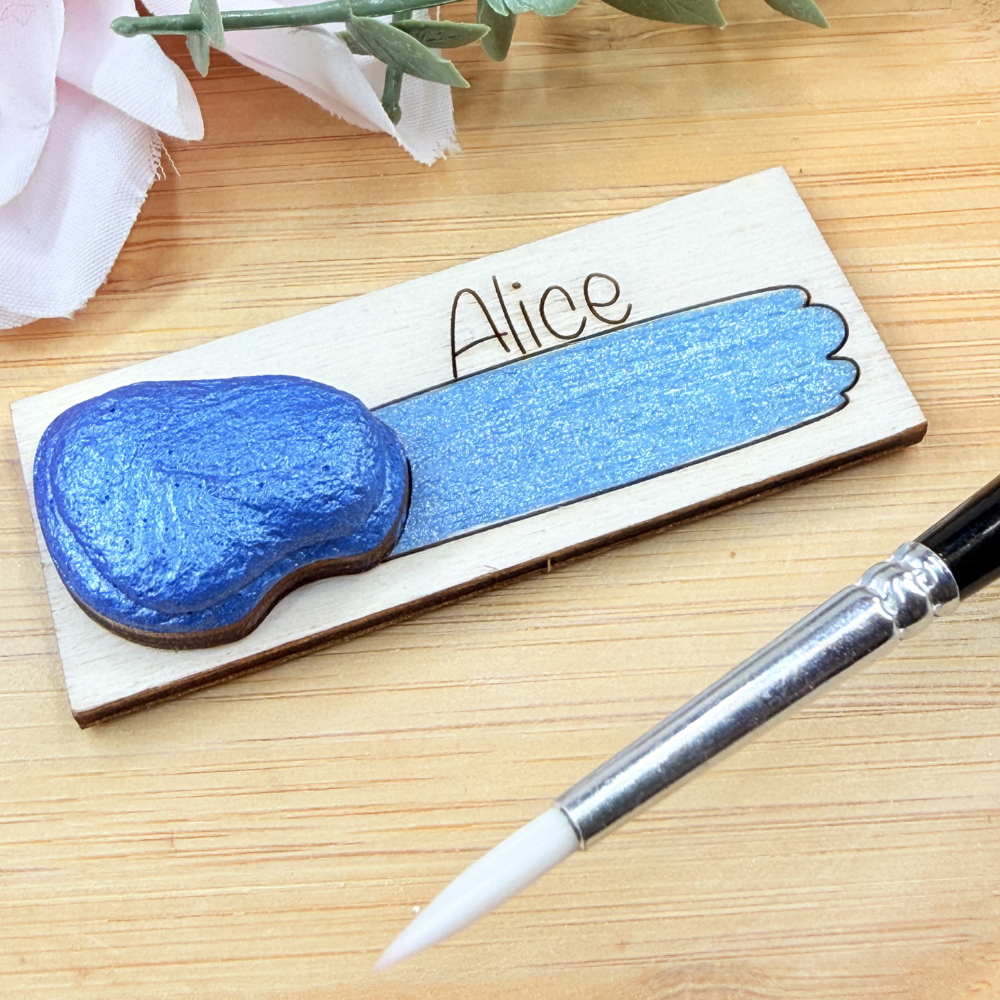 Handmade Shimmer Watercolour Paint - Alice