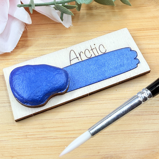Handmade Shimmer Watercolour Paint - Arctic