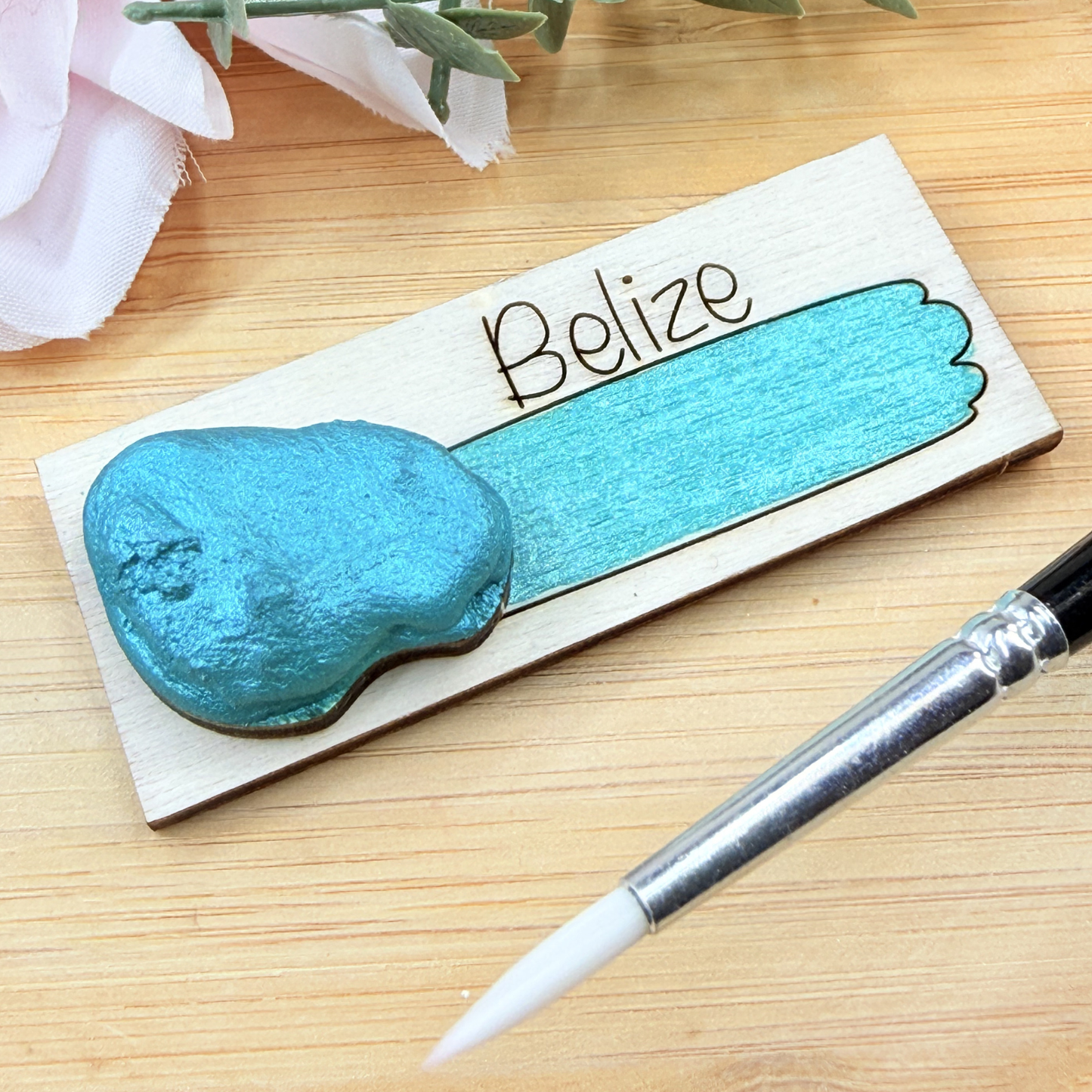 Handmade Shimmer Watercolour Paint - Belize
