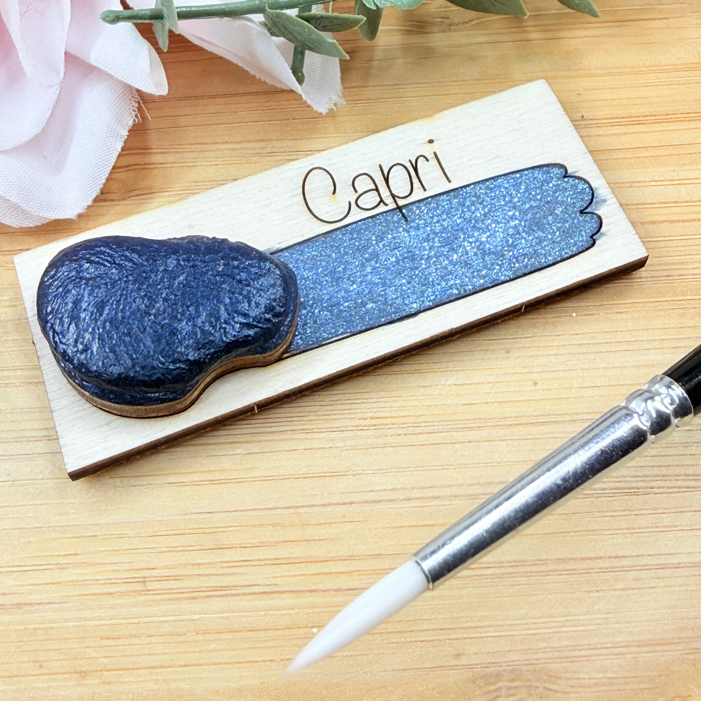 Handmade Shimmer Watercolour Paint - Capri