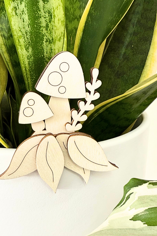 Woodland Mushroom Pot Hanger
