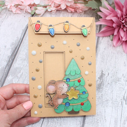 Little Mouse Christmas Slider Set