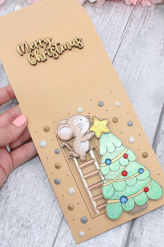 Little Mouse Christmas Slider Set