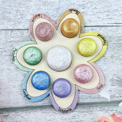 VIP sale - Spring Daisy Paint Palette – INDIVIDUAL PAINTS ONLY