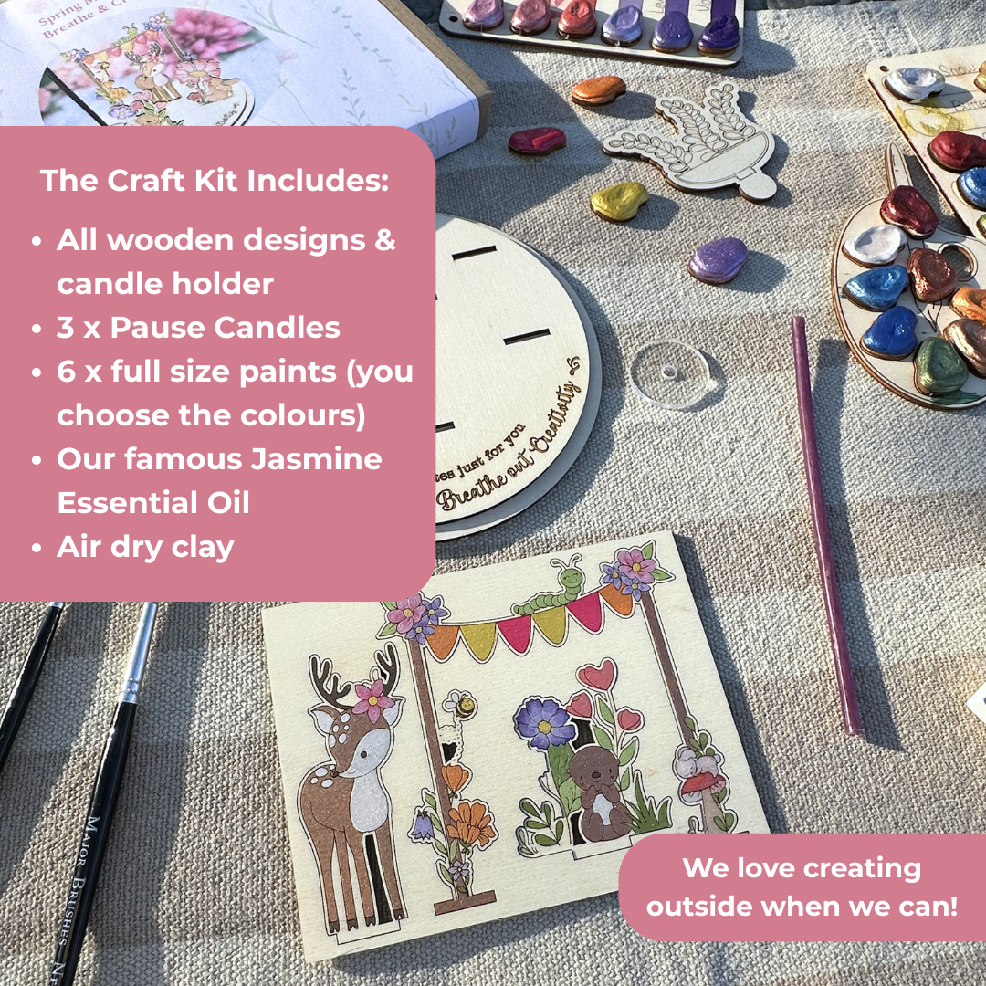 Spring Meadow - Breathe & Create Stand - Monthly Craft Box
