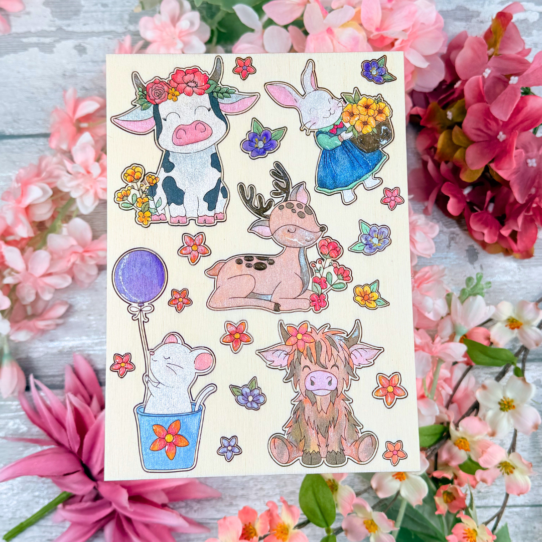 Spring Meadow Characters