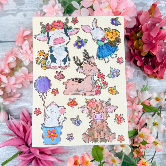 Spring Meadow Characters
