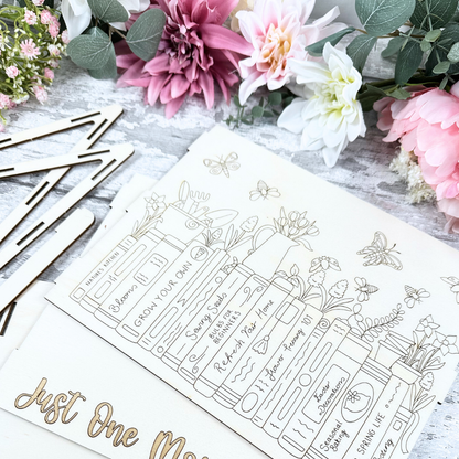 Spring Garden Book Holder