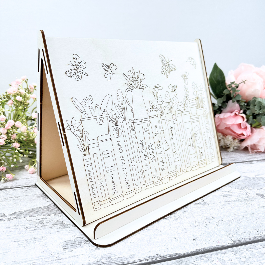 Spring Garden Book Holder
