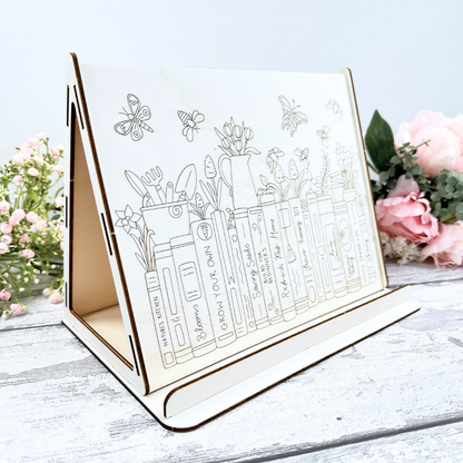 Spring Garden Book Holder
