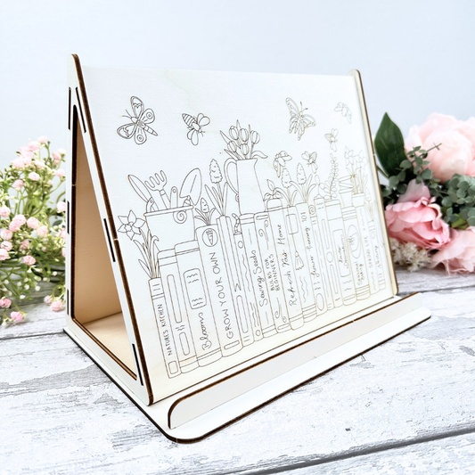Spring Garden Book Holder