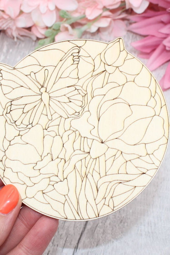 Stained Glass Design - Coaster Size