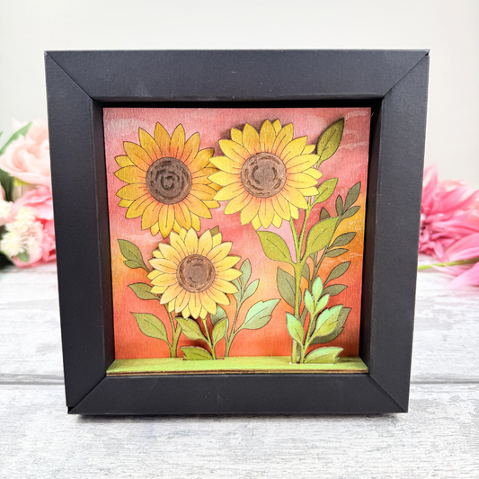 Sunflower Frame Scene