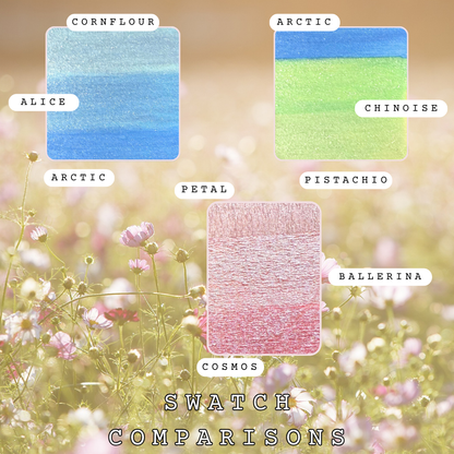 Handmade Shimmer Watercolour Paint - Petal