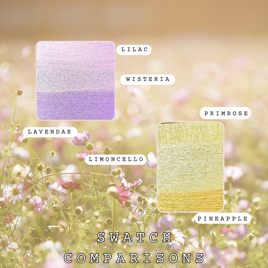 Handmade Shimmer Watercolour Paint - Petal