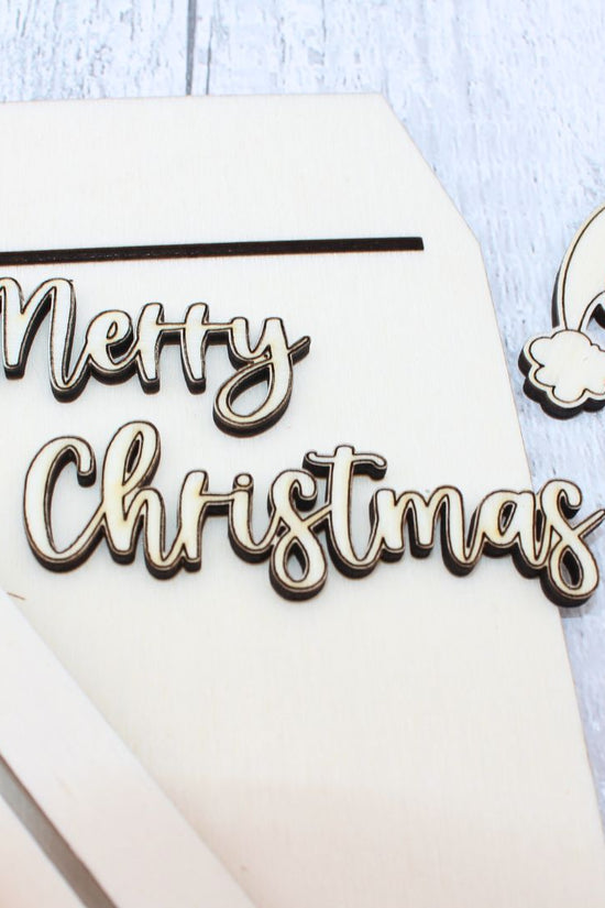 Postbox Teddy Slider Card Template Kit