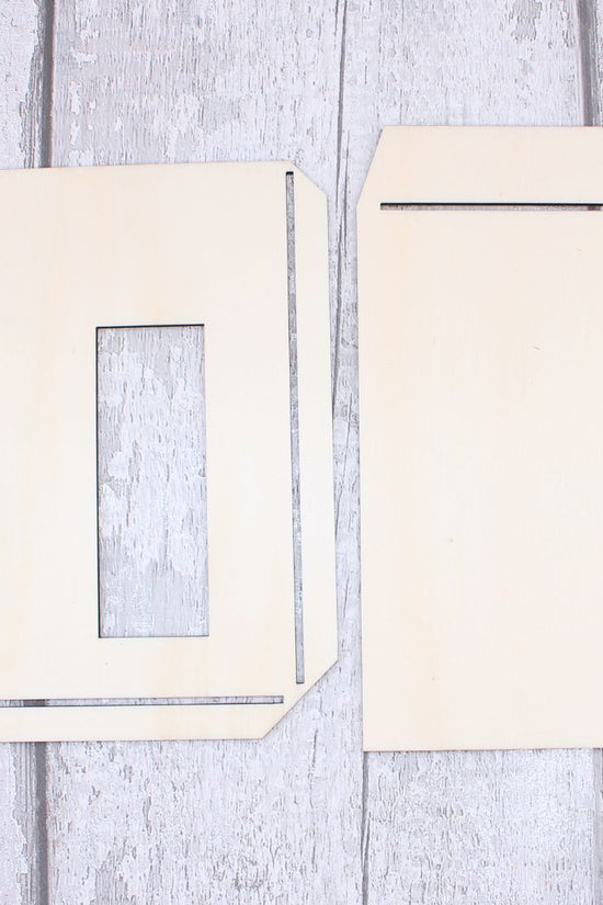 Postbox Teddy Slider Card Template Kit