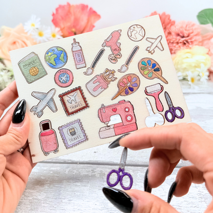 Personalised Travel Paint Box